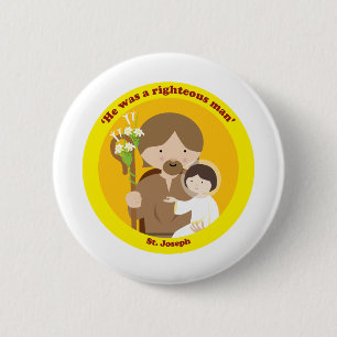 St. Joseph Ronde Button 5,7 Cm