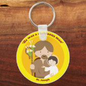 St. Joseph Sleutelhanger (Voorkant)