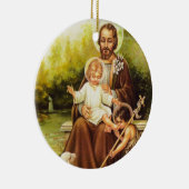 St. Joseph/St. Therese Double Sided Ornament (Rechts)