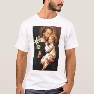 St Joseph tenant le T-shirt de Jésus (sans bagne)