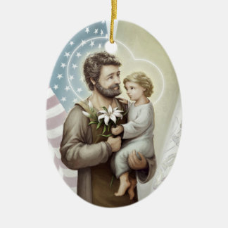 St. Joseph the Protector Keramisch Ornament