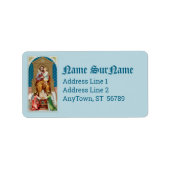 St. Joseph, Toddler CC, Angels met Vaticaanmodel Etiket (Voorkant)