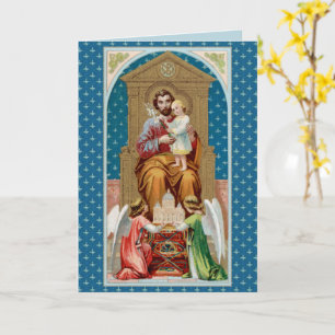 St. Joseph, Toddler CC, Angels met Vaticaanmodel Kaart