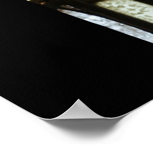 St. Joseph Vitrail Poster de Jésus Religieux (Coin)