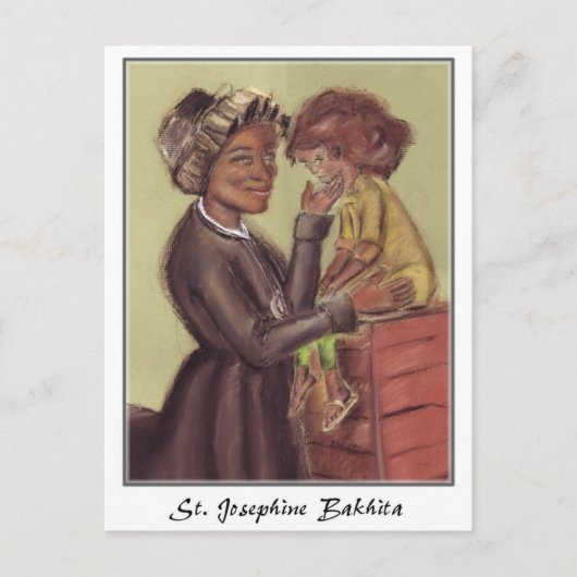 St Josephine Bakhita Briefkaart (Voorkant)