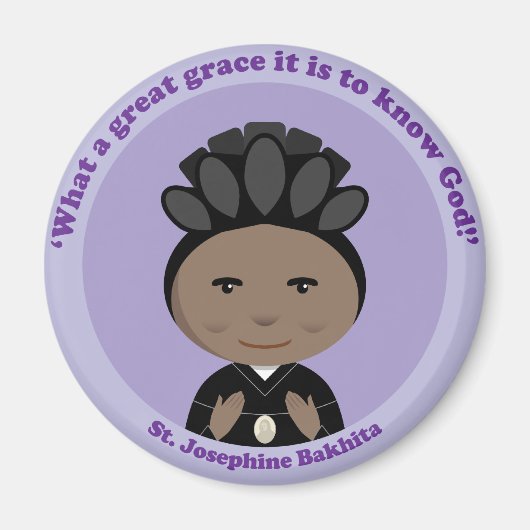 St. Josephine Bakhita Magneet (Voorkant)