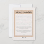 St. Josephine Bakhita Prayer Kaart (Achterkant)