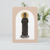 St. Josephine Bakhita Prayer Kaart (Staand voorkant)