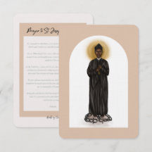 St. Josephine Bakhita Prayer Kaart