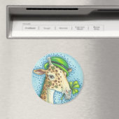 ST. JOUR DE PATRICK MAGNET GIRAFFE IRLANDAIS (In Situ (Lave-vaisselle))