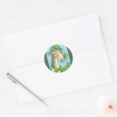 ST. JOURNÉE DE PATRICK STICKERS GIRAFFE IRLANDAIS (Enveloppe)