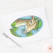 ST. JOURNÉE DE PATRICK STICKERS GIRAFFE IRLANDAIS  (Enveloppe)