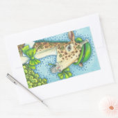 ST. JOURNÉE DE PATRICK STICKERS GIRAFFE IRLANDAIS (Enveloppe)