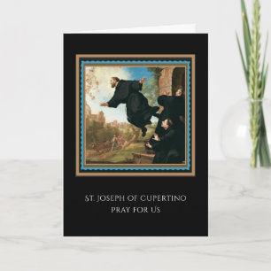 St. Jozef van Cupertino Katholiek Gebed Kaart