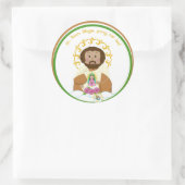 St. Juan Diego Ronde Sticker (Tas)
