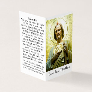 St. Judas Taddeus Gebedskaart Kaart