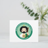 St. Jude de Apostle Briefkaart (Staand voorkant)