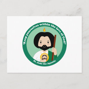 St. Jude de Apostle Briefkaart