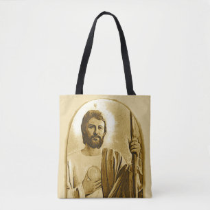 St. Jude katholieke Saint-Canvas tas