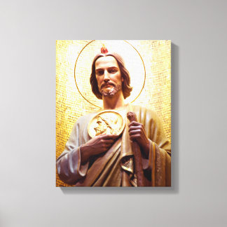 St Jude Thaddeus, beschermheer van het onmogelijke Canvas Afdruk