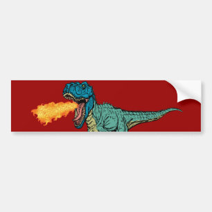 St Judeasaurus Rex door Steve Miller Bumpersticker