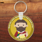 St. Justin Martyr Sleutelhanger (Voorkant)
