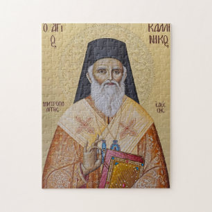 St. Kallinikos van Edessa Orthodoxe Christelijke I Legpuzzel