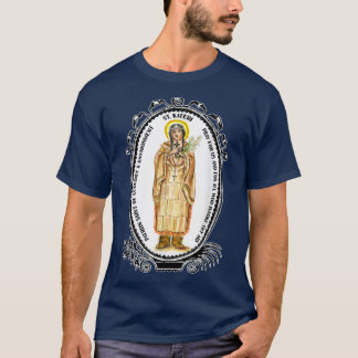 St. Kateri Tekakmet katholieke Lily van de Mo T-shirt