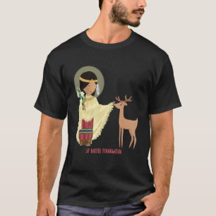 St Kateri Tekakwitha katholieke heilige lelie van T-shirt