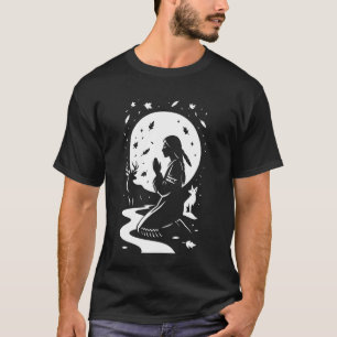 St. Kateri Tekakwitha katholieke Heilige Lelie van T-shirt