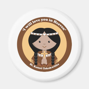 St. Kateri Tekakwitha Magneet