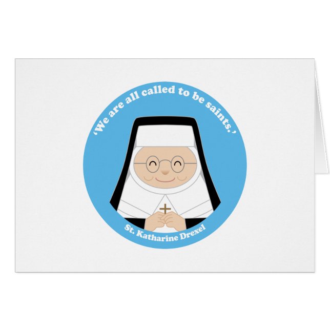 St Katharine Drexel (Devant horizontal)