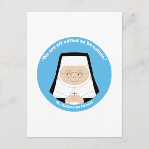 St. Katharine Drexel Briefkaart