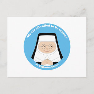 St. Katharine Drexel Briefkaart