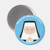 St. Katharine Drexel Magneet (Voorkant / Achterkant)