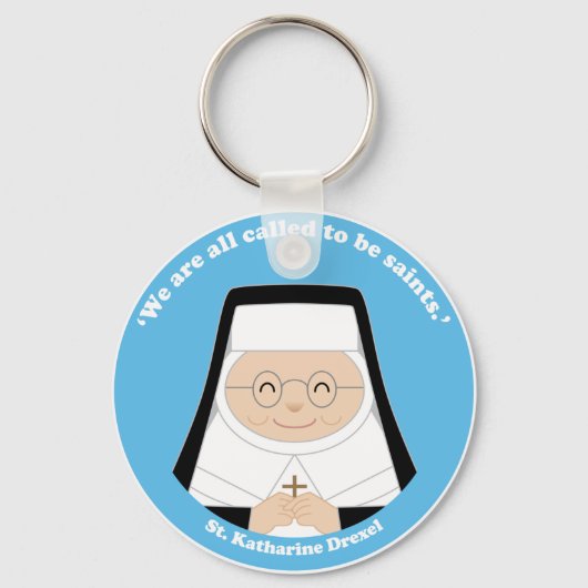 St. Katharine Drexel Sleutelhanger (Voorkant)