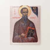 St. Kentigern First Bishop of Glasgow Icon Legpuzzel (Verticaal)