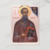 St. Kentigern First Bishop of Glasgow Prayer Card Plaatskaartje (Voorkant)