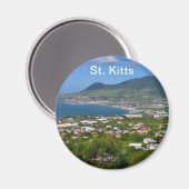 St. Kitts magneet (Voorkant / Achterkant)