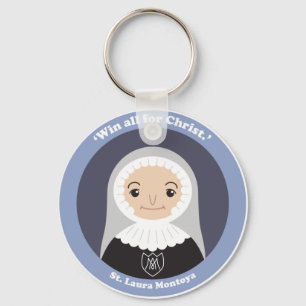 St. Laura Montoya Sleutelhanger