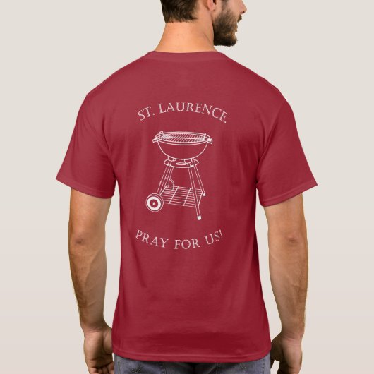 St Laurence - Grillmaster Light T-Shirt (Achterkant)