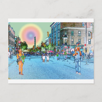 St Laurent Street Briefkaart