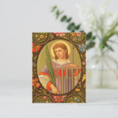 St. Lawrence de Rome (PM 04) Carte postale 2 (Debout devant)