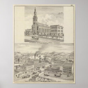 St Lawrence Katholieke Kerk en School Poster