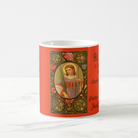 St. Lawrence of Rome (PM 04) Koffee Mok 1b (Center)