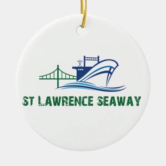 St Lawrence Seaway Ornament (Voorkant)