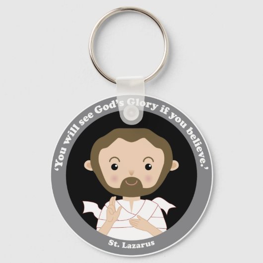 St. Lazarus Sleutelhanger (Voorkant)