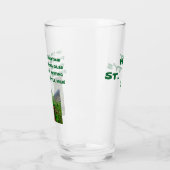ST. LE JOUR DE PATRICK LEPRECHAUN RHYME verre (Gauche)