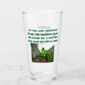 ST. LE JOUR DE PATRICK LEPRECHAUN RHYME verre (Devant)