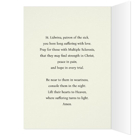 St. Lidwina Chronic Illness Multiple Sclerosis (Binnen (Links))